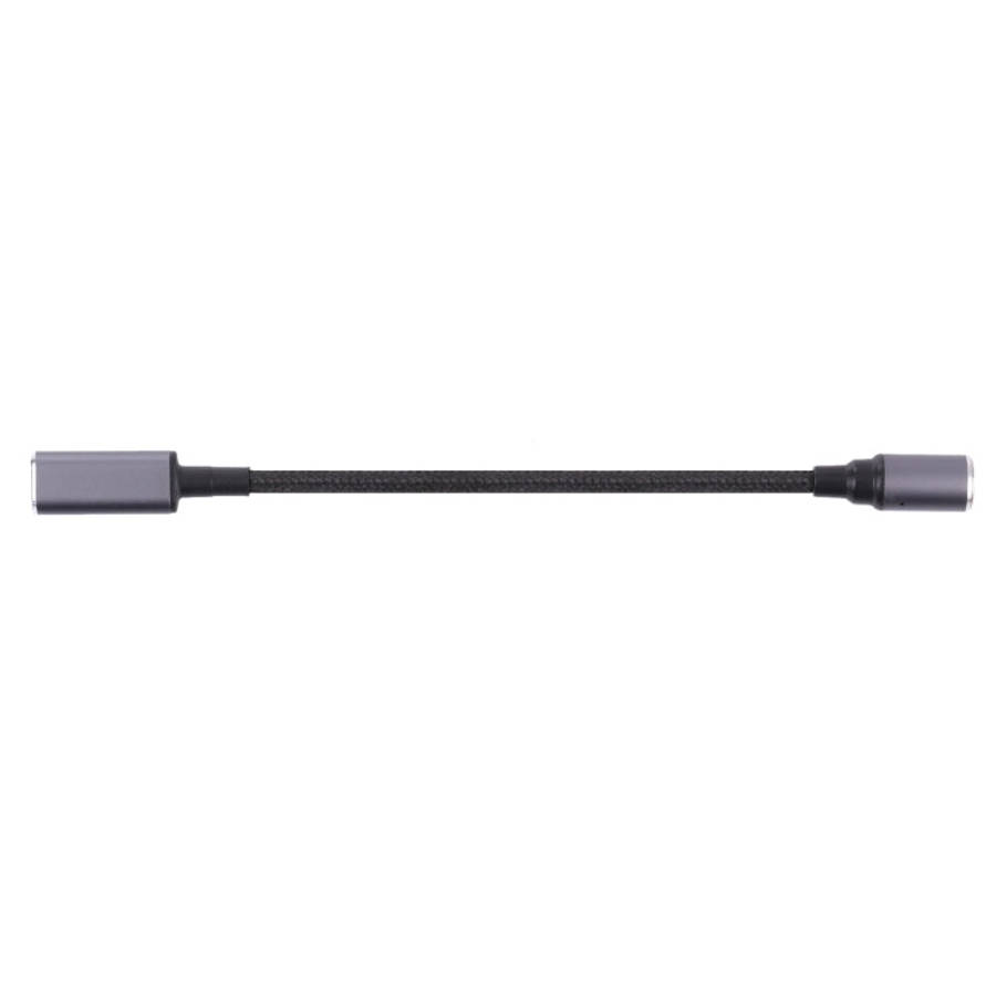USB-C / Type-C Female to 8 Pin Magnetic DC Round Head Free Plug Charging Adapter Cable, Type-C to...