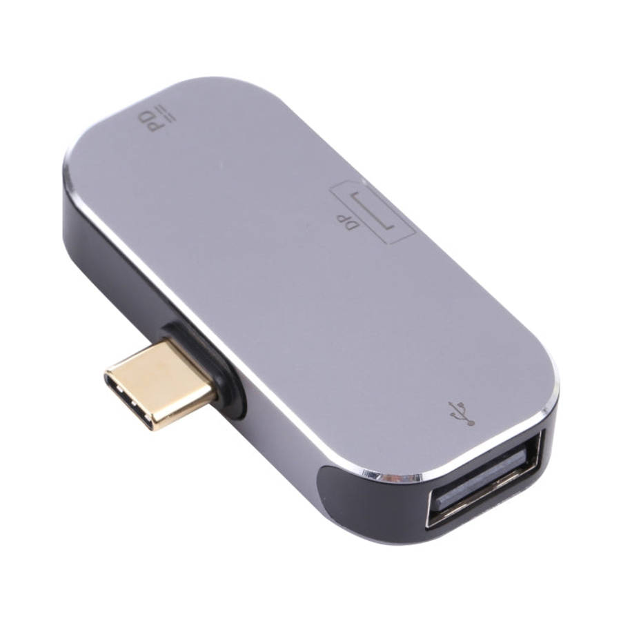 3 in 1 USB-C / Type-C Male to USB-C / Type-C Charging + USB + DP Female Adapter, USB-C / Type-C +...