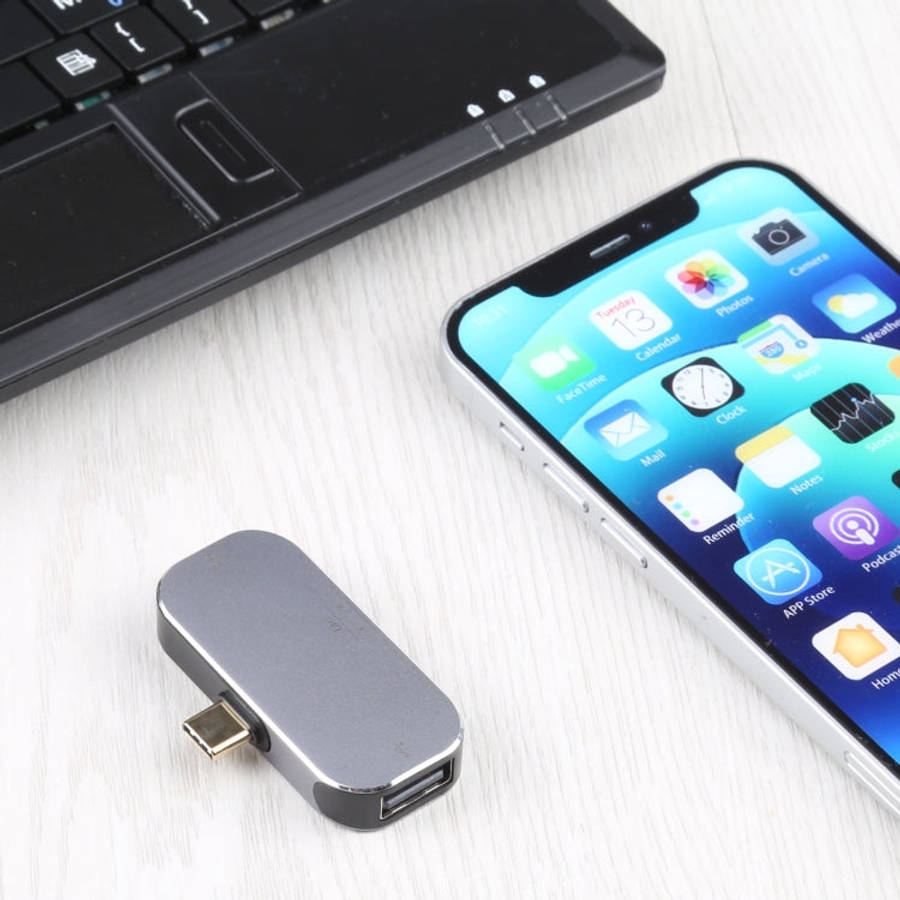 3 in 1 USB-C / Type-C Male to USB-C / Type-C Charging + USB + DP Female Adapter, USB-C / Type-C +...