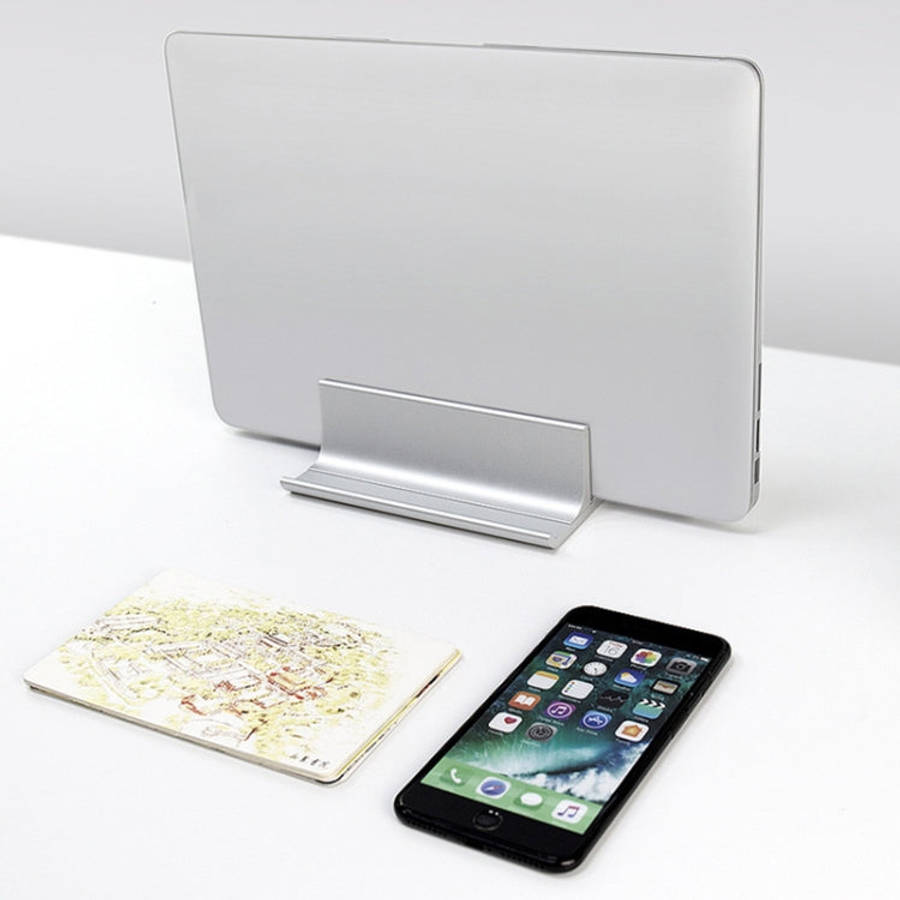Universal Portable Aluminum Alloy Single Slot Width Adjustable Laptop Vertical Radiating Storage ...