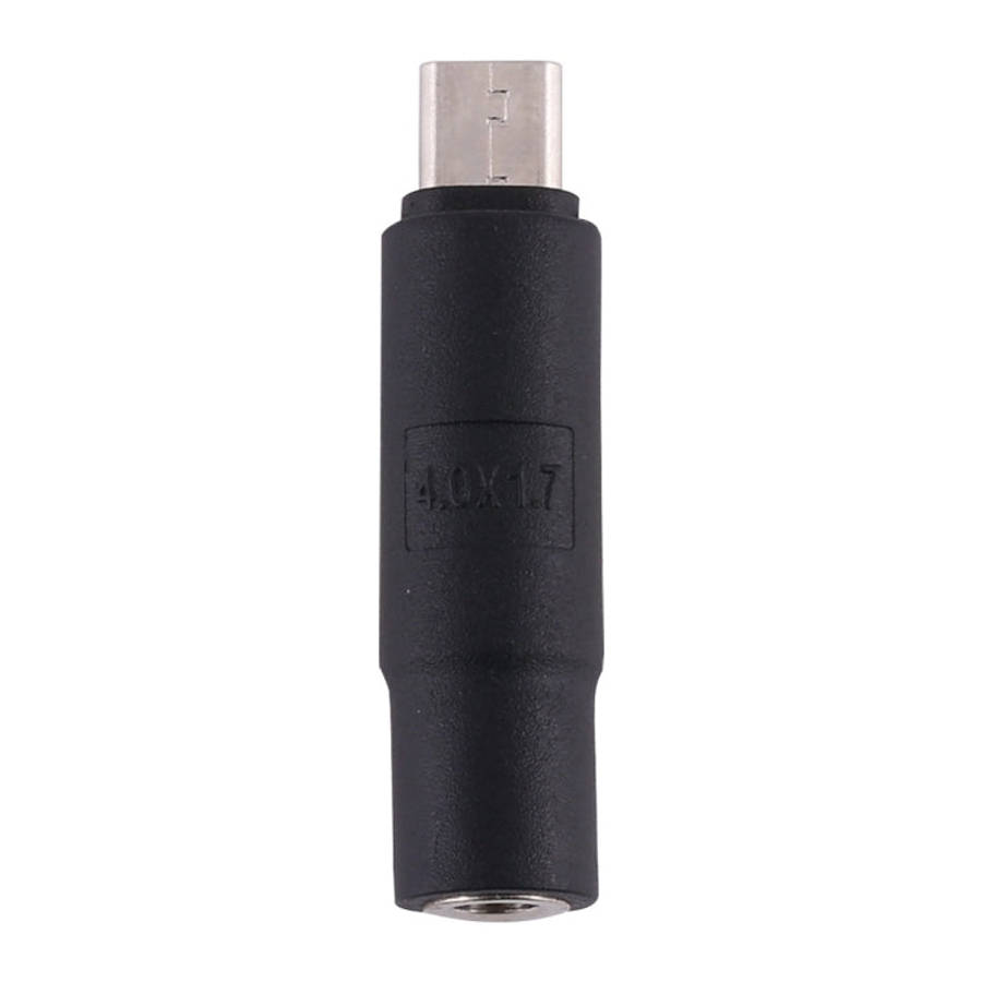 10 PCS 4.0 x 1.7mm to Micro USB DC Power Plug Connector, 4.0 x 1.7mm