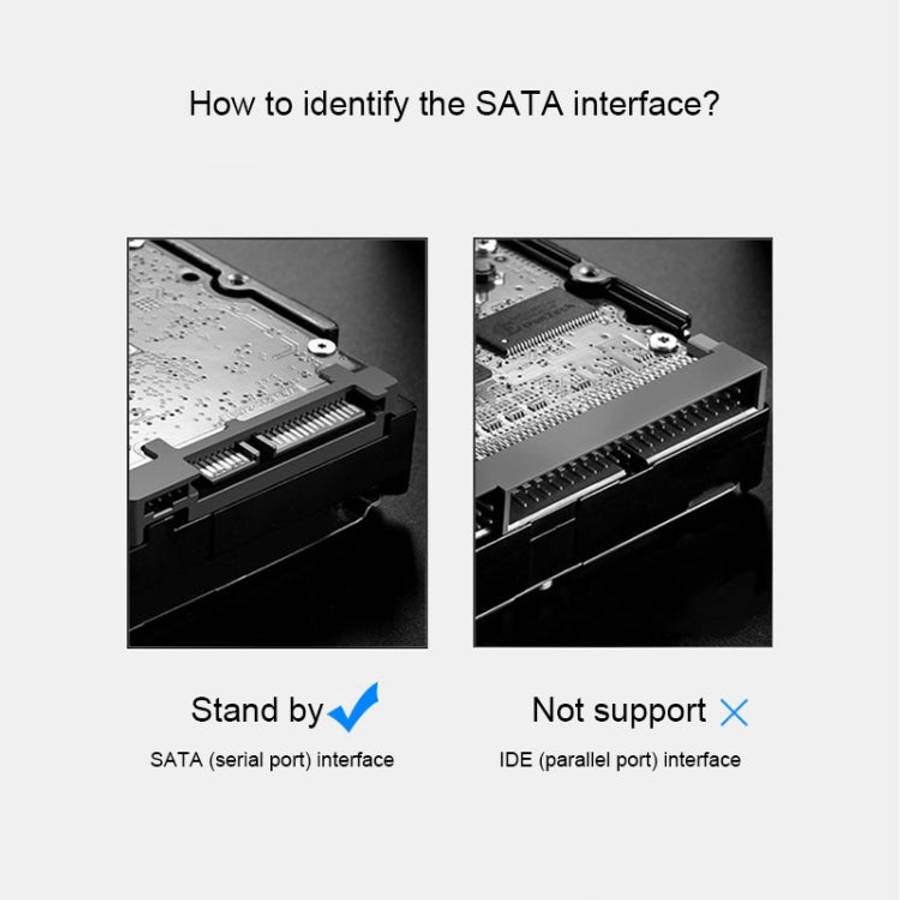 Universal SATA 2.5 / 3.5 inch USB3.0 Interface External Solid State Drive Enclosure for Laptops /...