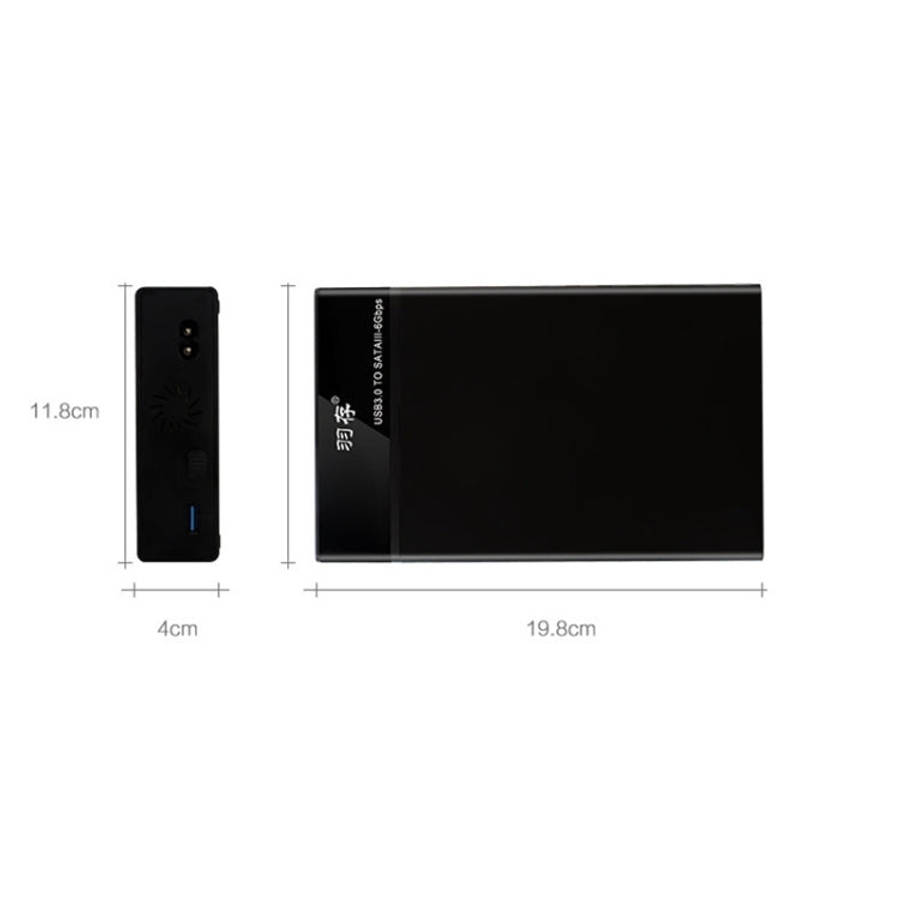 Universal SATA 2.5 / 3.5 inch USB3.0 Interface External Solid State Drive Enclosure for Laptops /...