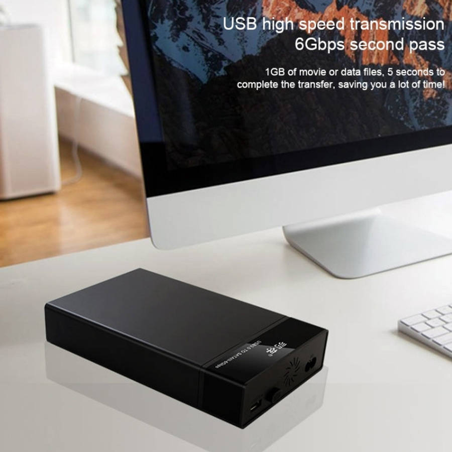 Universal SATA 2.5 / 3.5 inch USB3.0 Interface External Solid State Drive Enclosure for Laptops /...