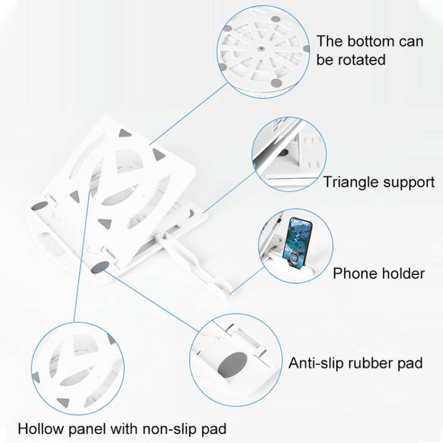 General-purpose Increased Heat Dissipation For Laptops Holder, Style: with Mobile Phone Holder wi...