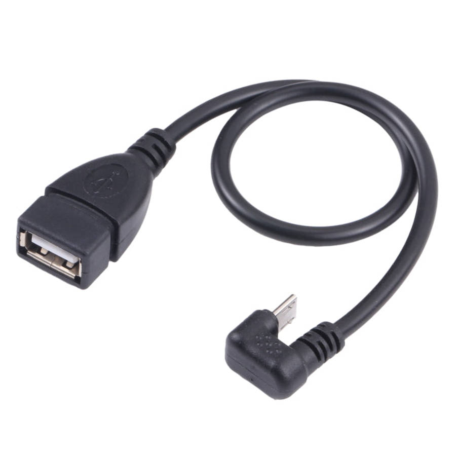 U-shaped Micro USB Male to USB 2.0 Female OTG Data Cable, Micro USB to USB 2.0