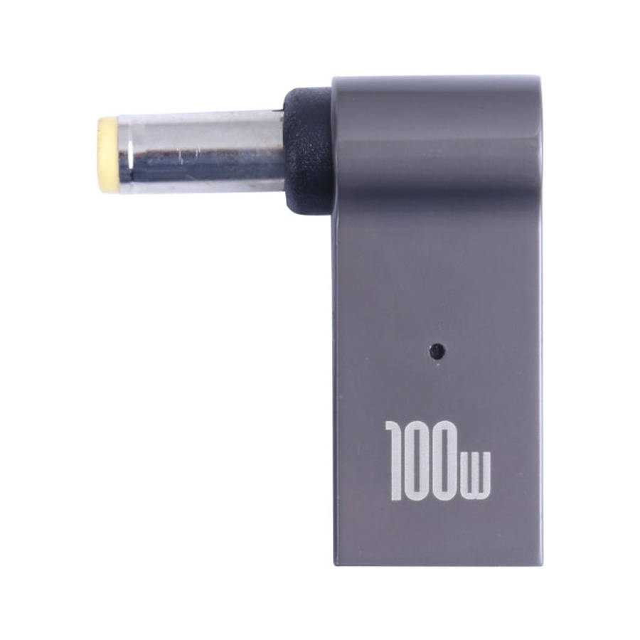 100W USB-C / Type-C Female to DC 5.5 x 2.5mm Male Computer Charging Adapter for Lenovo, Type-C Fe...