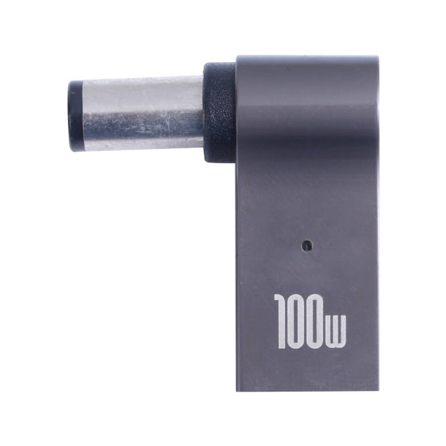 100W USB-C / Type-C Female to DC 7.4x0.6mm Male Computer Charging Adapter for HP, Type-C Female t...