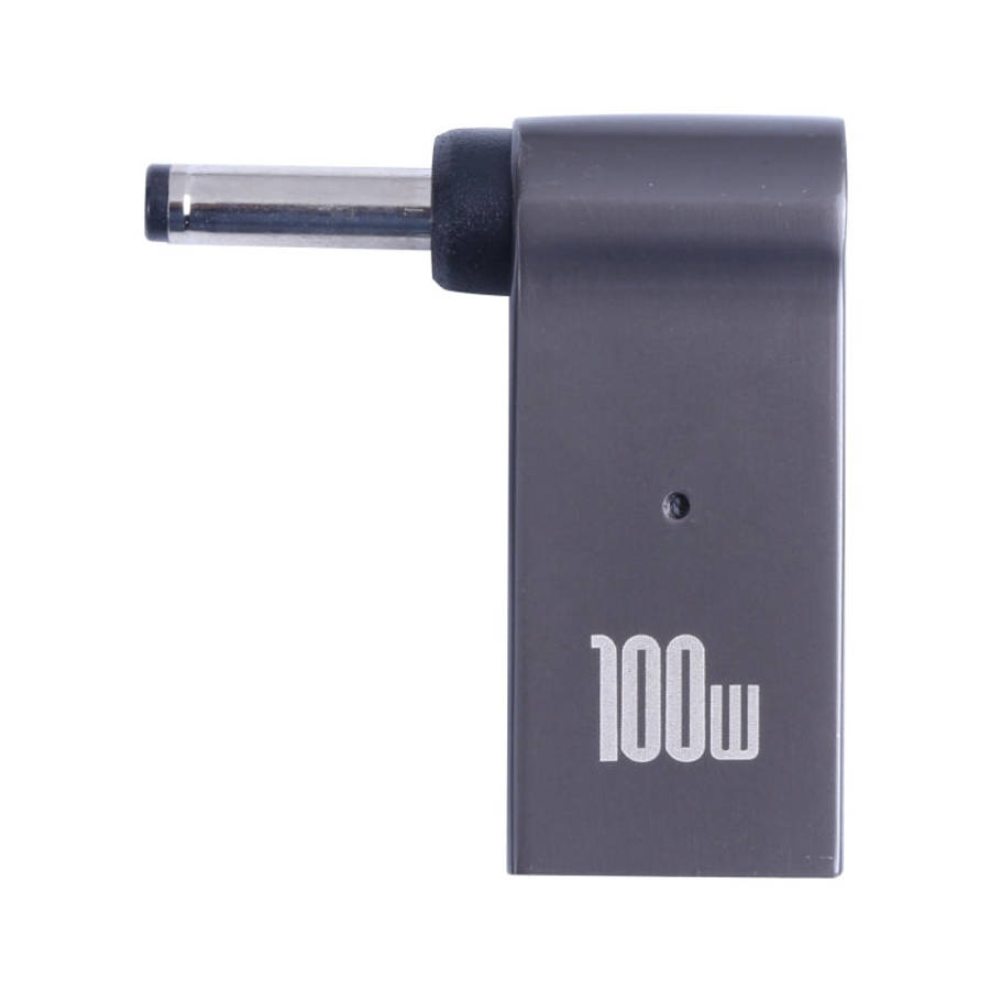 100W USB-C / Type-C Female to DC 3.5x1.35mm Male Computer Charging Adapter, Type-C Female to DC 3...