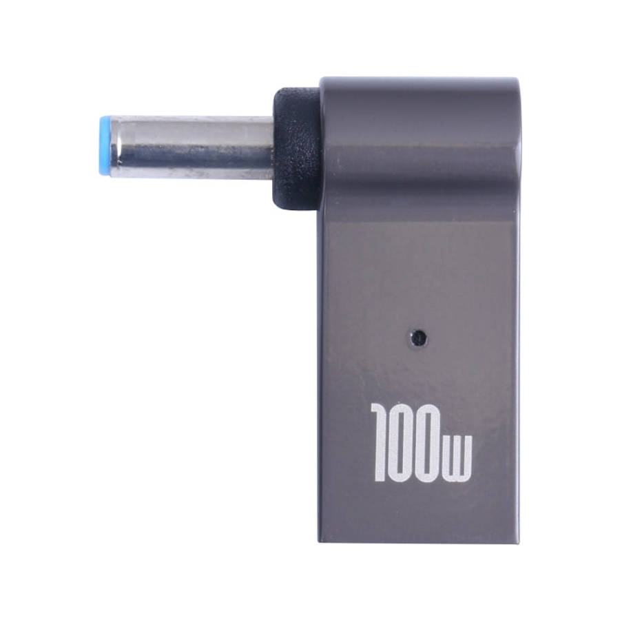 100W USB-C / Type-C Female to DC 4.5x3.0mm Male Computer Charging Adapter for HP, Type-C to DC 4....