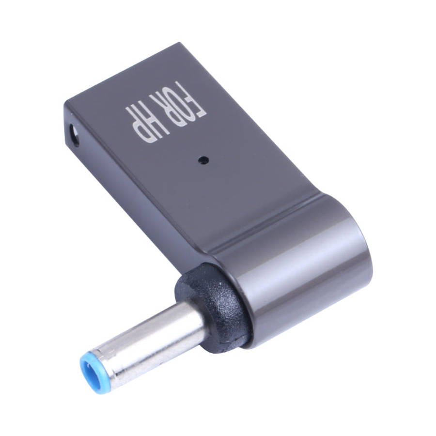 100W USB-C / Type-C Female to DC 4.5x3.0mm Male Computer Charging Adapter for HP, Type-C to DC 4....