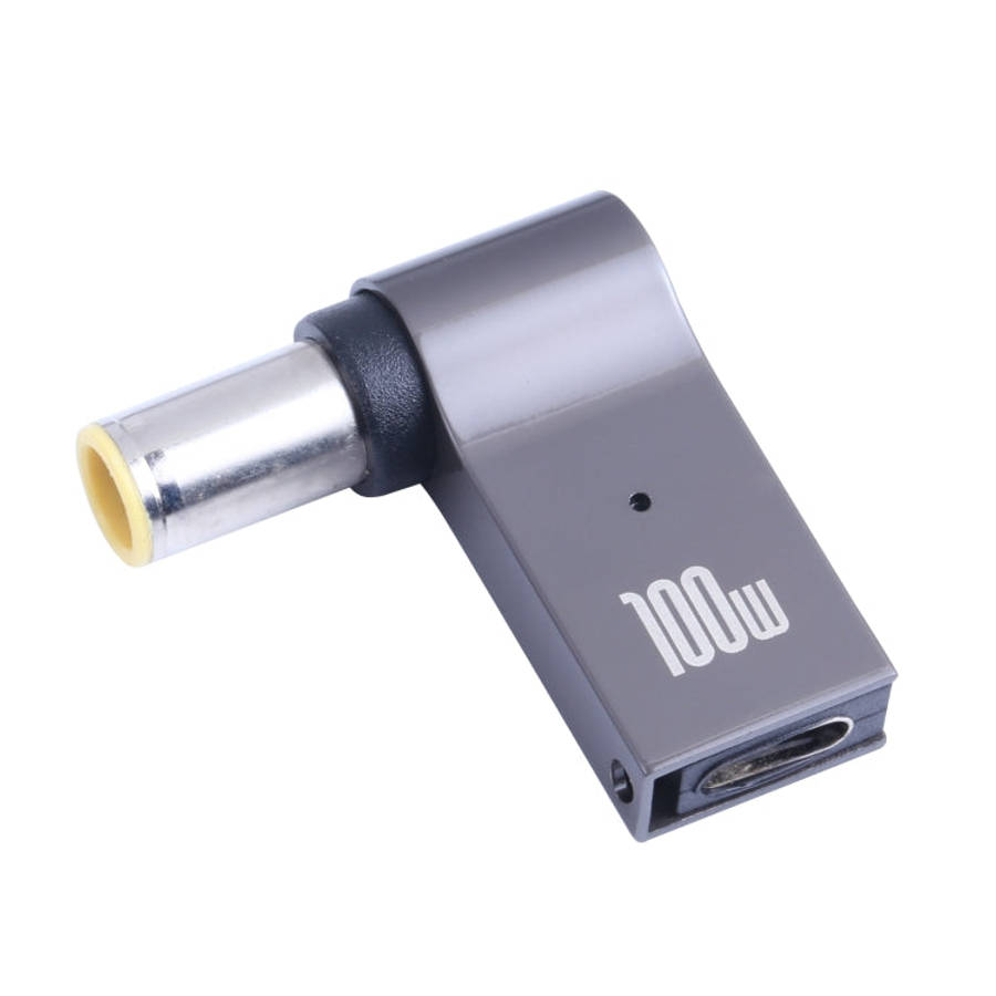 100W USB-C / Type-C Female to DC 7.9x5.0mm Male Computer Charging Adapter for Lenovo, Type-C Fema...