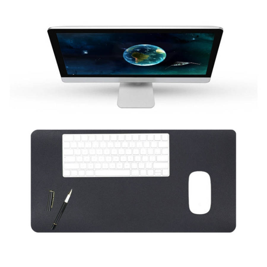 BUBM Multifunction Super Large Non-slip PU Leather Single-sided Mouse Pad Office Desk Mat, Size: ...