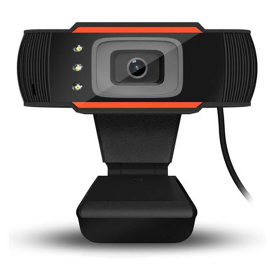 A870C3 480P Webcam USB Plug Computer Web Camera with Sound Absorption Microphone & 3 LEDs, Cable ...