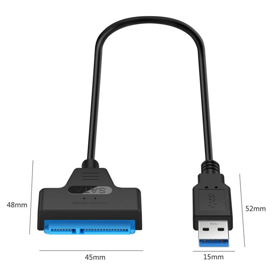 Professional SATA to USB 3.0 Cable Adapter 2.5 inch SSD Hard Drive Expanding Connector, 2.5 inch