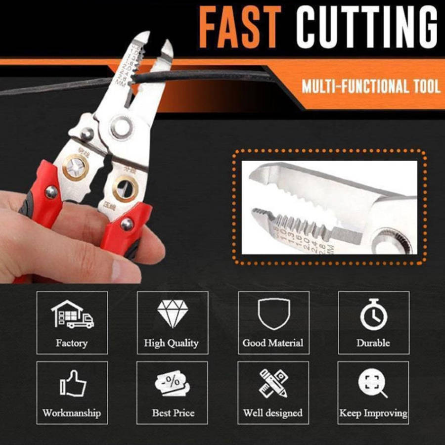 Multi-functional Wire Splitting Pliers Electrician Manual Tool