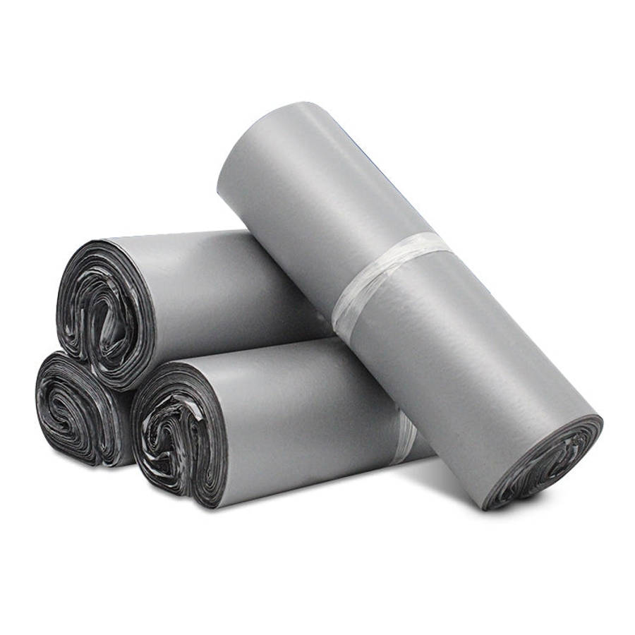 100 PCS / Roll Thick Express Bag Packaging Bag Waterproof Plastic Bag, Size: 20x30cm (Dark Grey),...