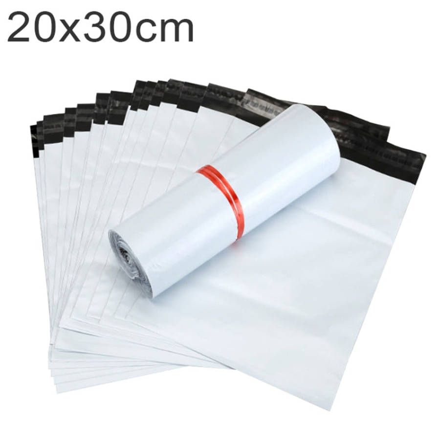100 PCS / Roll Thick Express Bag Packaging Bag Waterproof Plastic Bag, Size: 20x30cm (Dark Grey),...