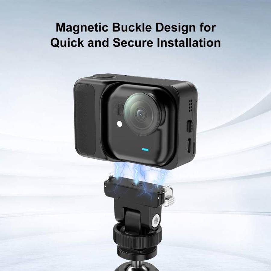 For Insta360 GO  UItra PULUZ Plastic Gimbal Magnetic Quick Release Base Mount, Gimbal Quick Relea...