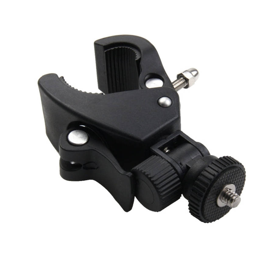 PULUZ Motorcycle Bicycle Handlebar Holder with Tripod Mount & Screw for GoPro, Insta360, DJI and ...