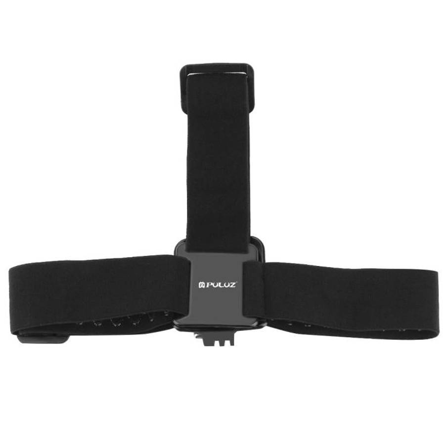 PULUZ Elastic Mount Belt Adjustable Head Strap for GoPro, Insta360 ONE R, DJI Osmo Action and Oth...