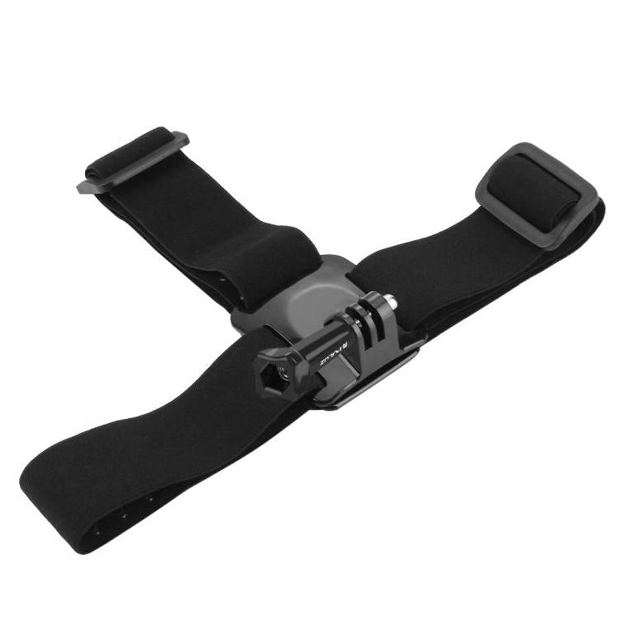 PULUZ Elastic Mount Belt Adjustable Head Strap for GoPro, Insta360 ONE R, DJI Osmo Action and Oth...