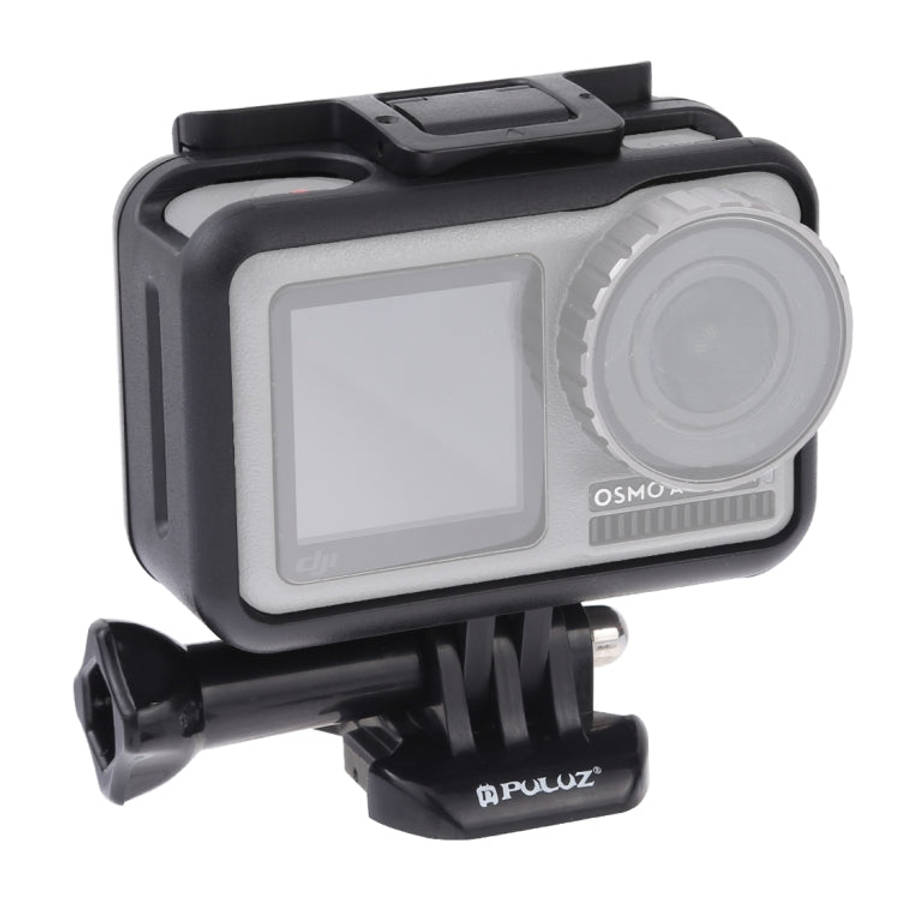 PULUZ Standard Border Frame ABS Protective Cage for DJI Osmo Action, with Buckle Basic Mount & Sc...