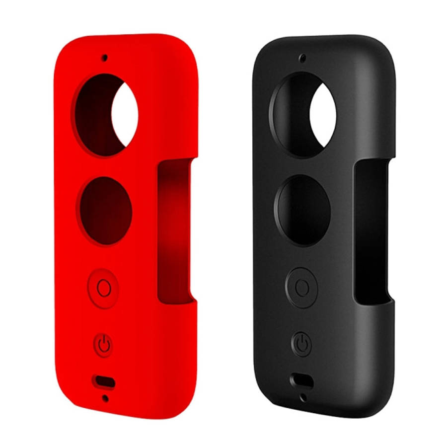 PULUZ Silicone Protective Case with Lens Cover for Insta360 ONE X, For Insta360 ONE X(Black), For...