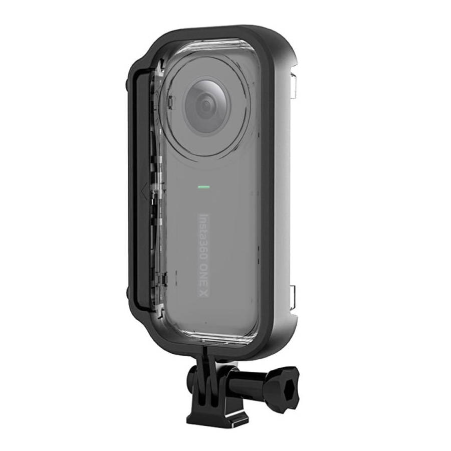 PULUZ 30m Underwater Waterproof Housing Protective Case for Insta360 ONE X, with Buckle Basic Mou...