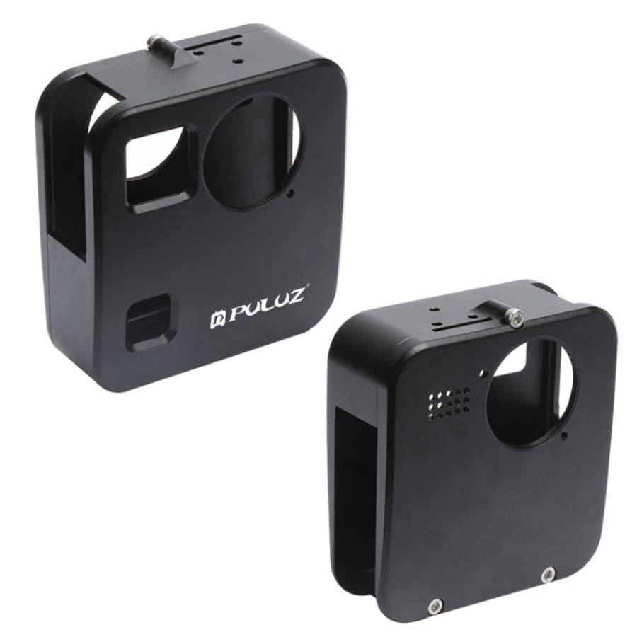 PULUZ for GoPro Fusion Housing Shell CNC Aluminum Alloy Protective Cage with Basic Mount & Lens C...