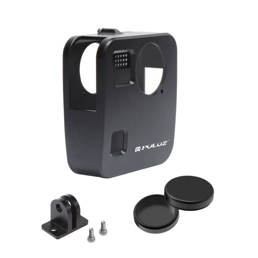 PULUZ for GoPro Fusion Housing Shell CNC Aluminum Alloy Protective Cage with Basic Mount & Lens C...