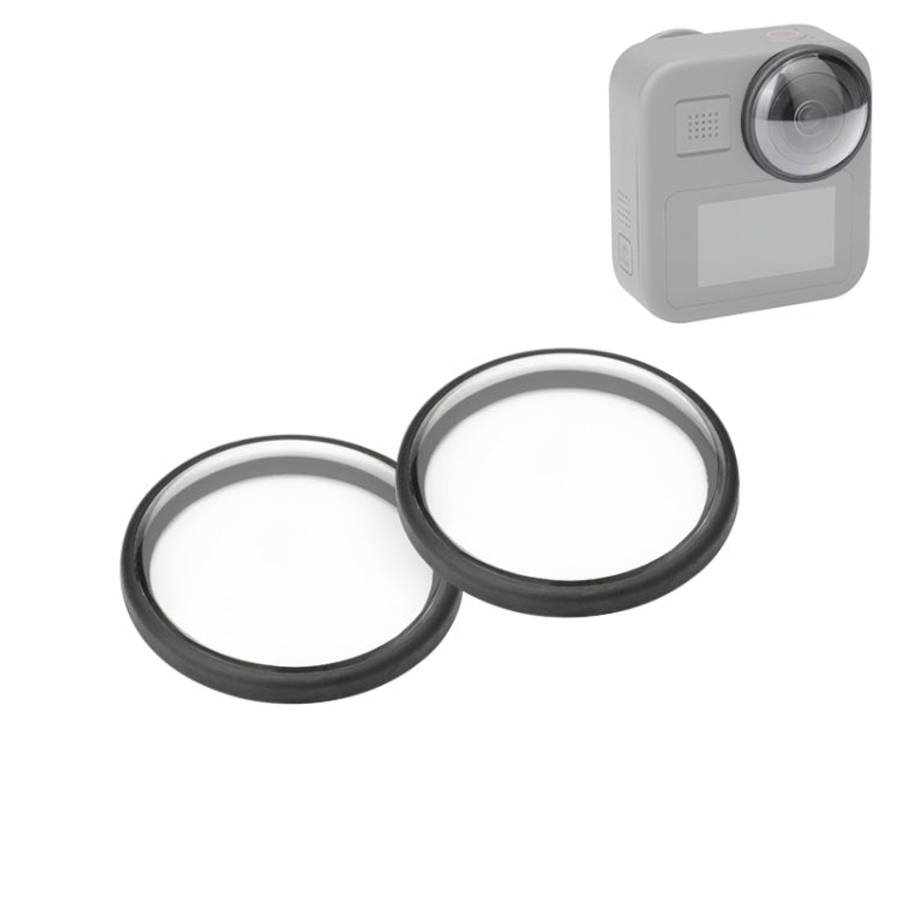 2 PCS PULUZ Acrylic Protective Lens Cover for GoPro Max, Lens Cover