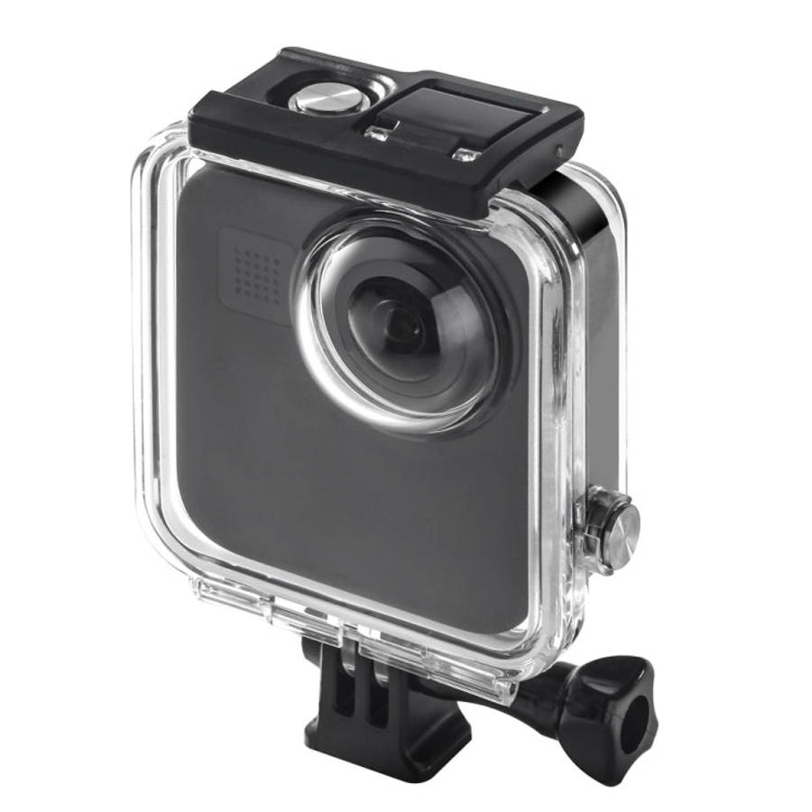 PULUZ 45m Underwater Waterproof Housing Diving Case for GoPro MAX, with Buckle Basic Mount & Scre...