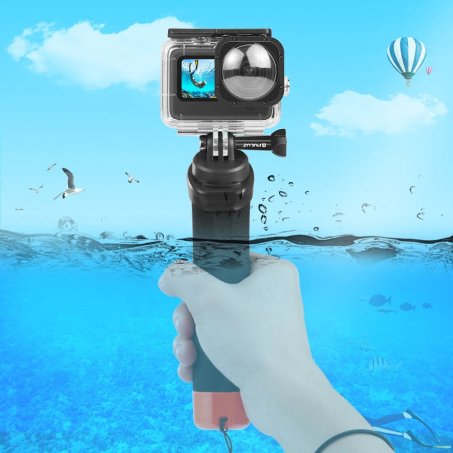 PULUZ Floating Foam Hand Grip Buoyancy Rods with Strap & Quick-release Base for GoPro, Insta360, ...