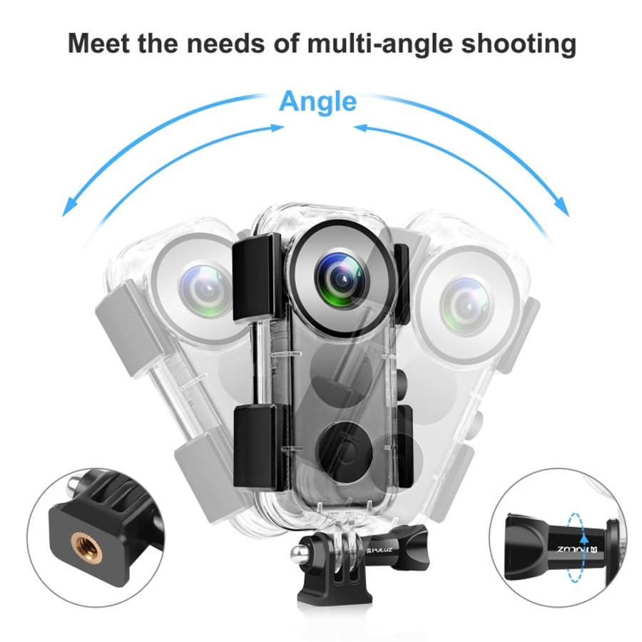 PULUZ 30m Underwater Waterproof Housing Case for Insta360 ONE X2, Underwater Case For Insta360 ON...