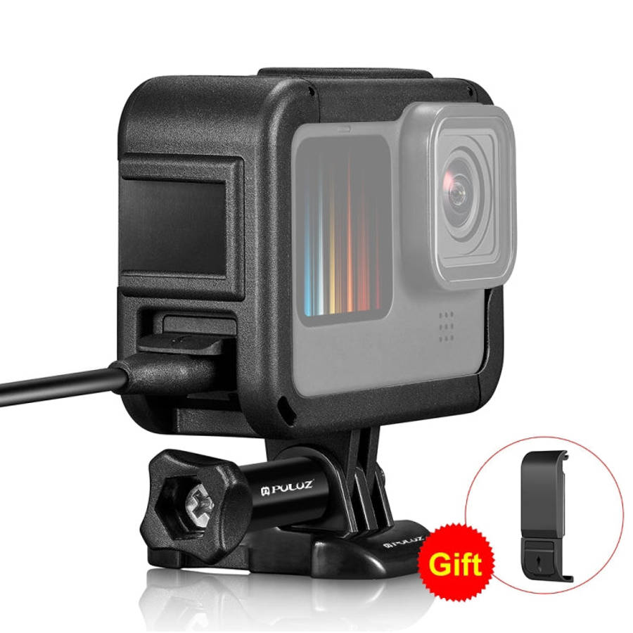 PULUZ Frame Expansion PA Cage with Side Interface Cover for GoPro HERO12 Black /11 Black /10 Blac...