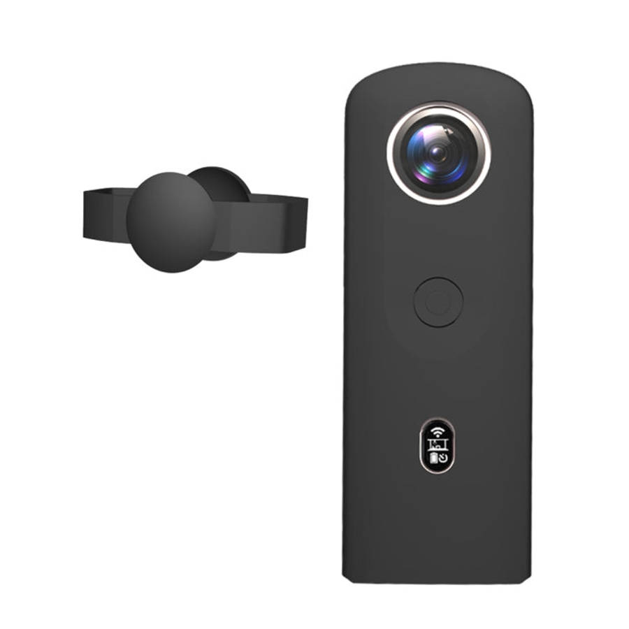 PULUZ Silicone Protective Case with Lens Cover for Ricoh Theta SC2 360 Panoramic Camera, Silicone...