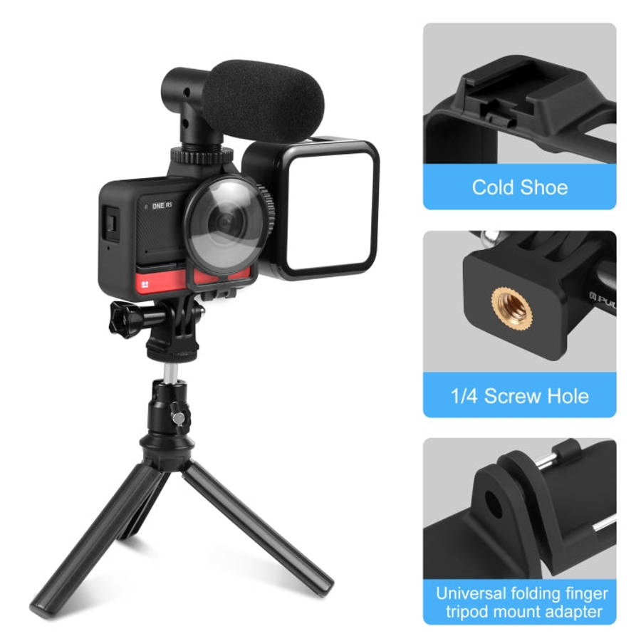 PULUZ Plastic Frame Case with Lens Guard for Insta360 One RS 360 Edition, For Insta360 One RS 360...