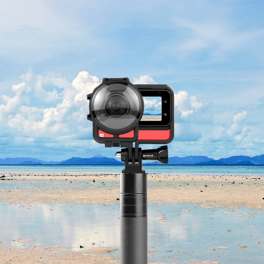 PULUZ Plastic Frame Case with Lens Guard for Insta360 One RS 360 Edition, For Insta360 One RS 360...