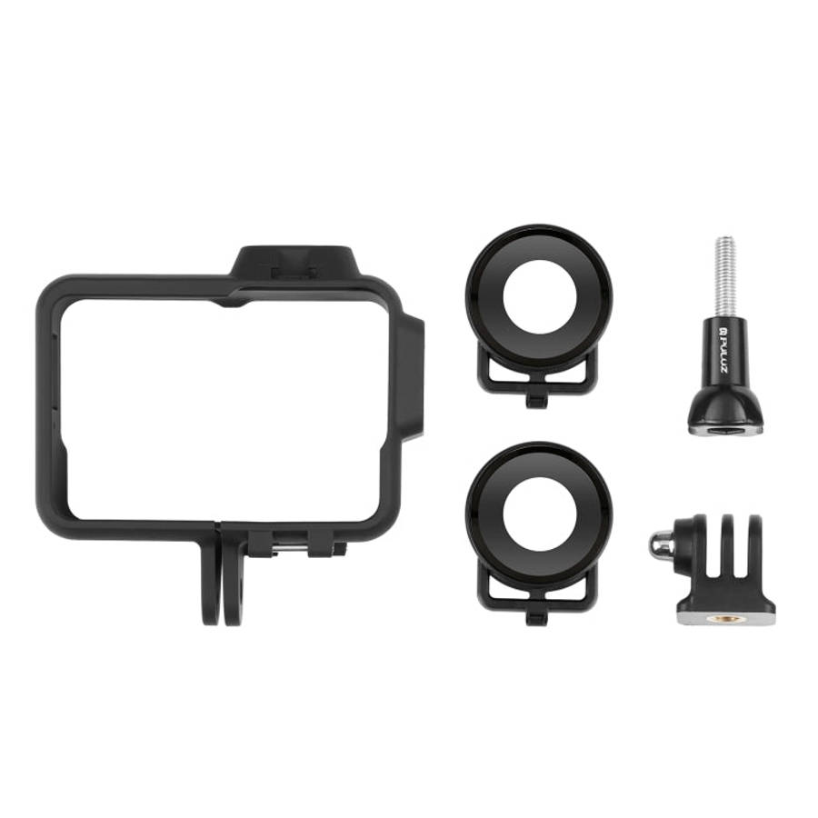 PULUZ Plastic Frame Case with Lens Guard for Insta360 One RS 360 Edition, For Insta360 One RS 360...