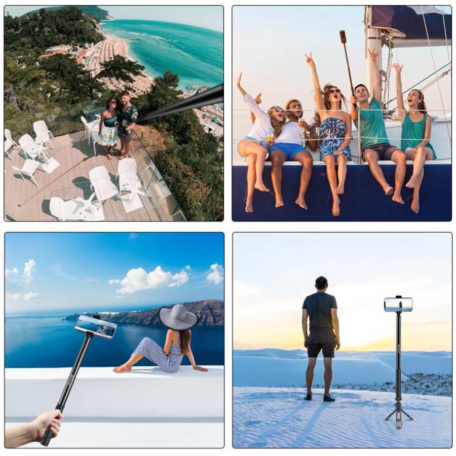 PULUZ 2m Metal Selfie Stick Monopod  for Insta360 One RS / X2 / X3, 2m Monopod