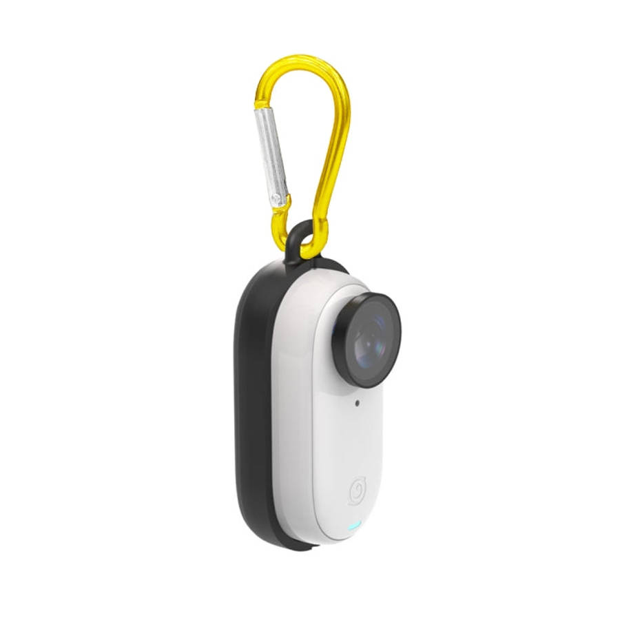 For Insta360 GO 3 PULUZ Body Magnetic Plastic Protective Frame Cage with Carabiner, Magnetic Fram...
