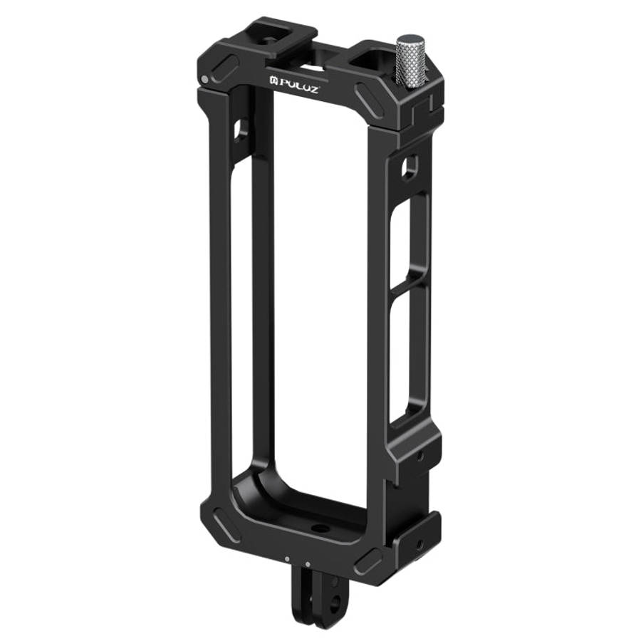 For Insta360 X4 PULUZ Metal Protective Cage Rig Housing Frame with Expand Cold Shoe Base & Tripod...