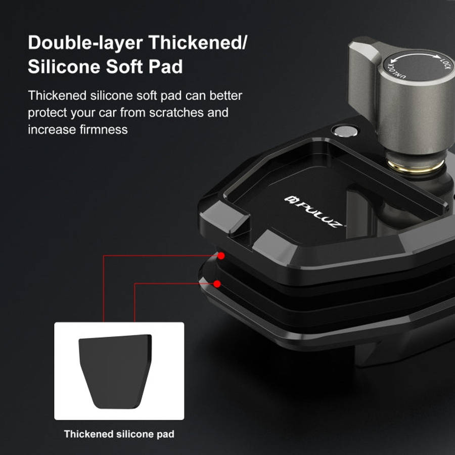 PULUZ Motorcycle Windshield Action Camera Mount Clip for GoPro Hero12 Black / DJI Osmo Action 4 /...