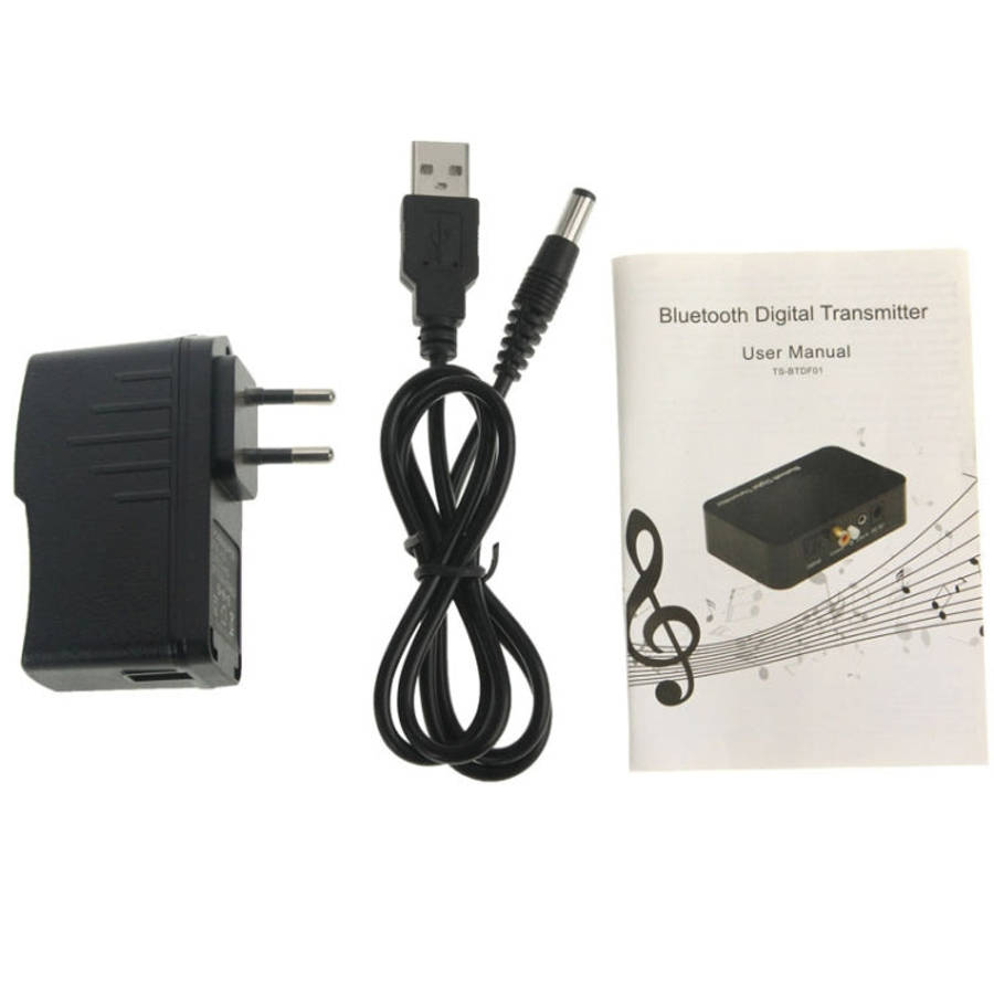 TS-BTDF01 Portable Bluetooth 2.1 Digital Optical Coaxial Audio Transmitter with 3.5mm Jack for Bl...