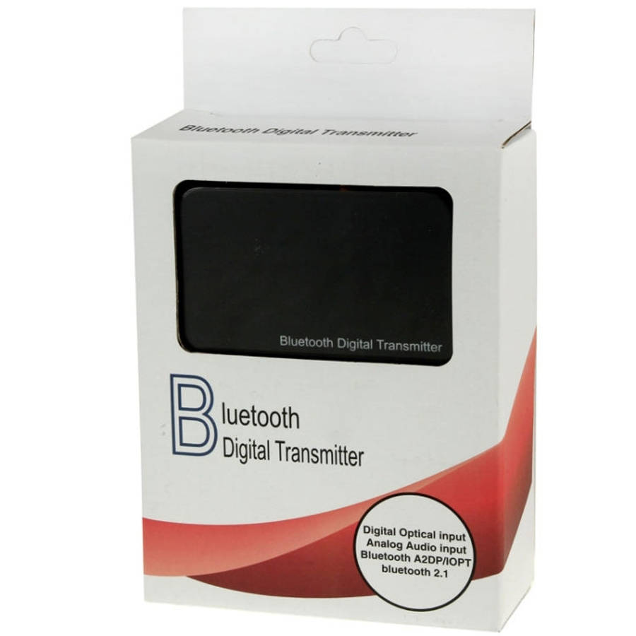 TS-BTDF01 Portable Bluetooth 2.1 Digital Optical Coaxial Audio Transmitter with 3.5mm Jack for Bl...