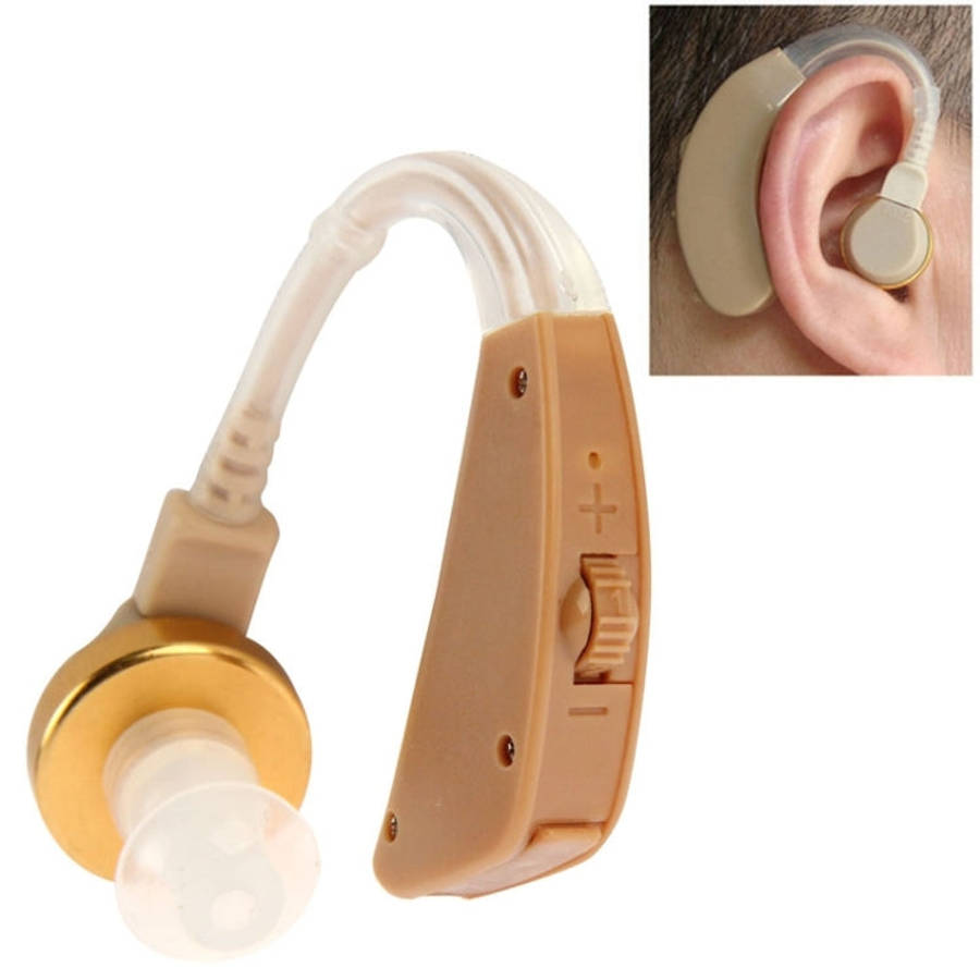 ZDB-111 Mini Voice Amplifier Digital Touching Moderate Loss Hearing Aid, Support Volume Control, ...