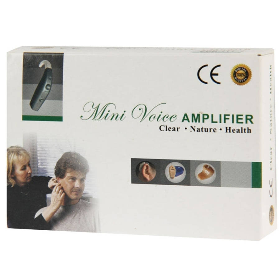 ZDB-111 Mini Voice Amplifier Digital Touching Moderate Loss Hearing Aid, Support Volume Control, ...