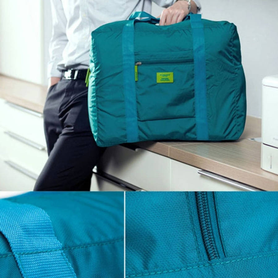 Embellish Multi-functional Portable Waterproof  Large Capacity Nylon Foldable Pouch Storage Bag f...