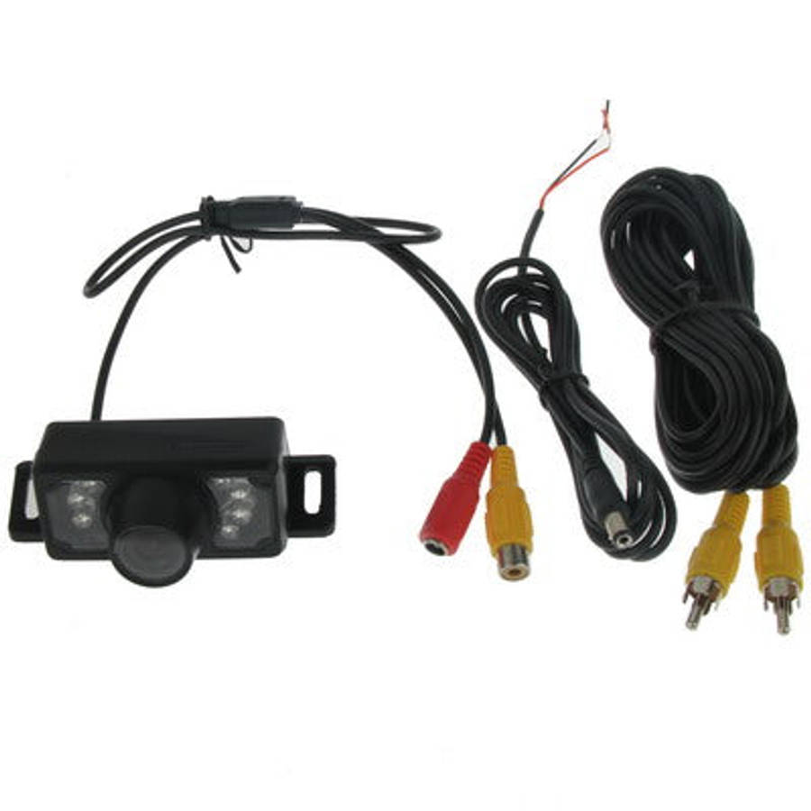 7 LED IR Infrared Waterproof Night Vision Wired Short Lens DVD Rear View, With Scaleplate , Suppo...